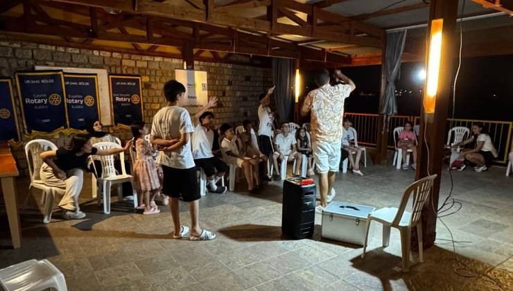 Rotary’den çocuklara barışı anlatmak yerine yaşatan kamp