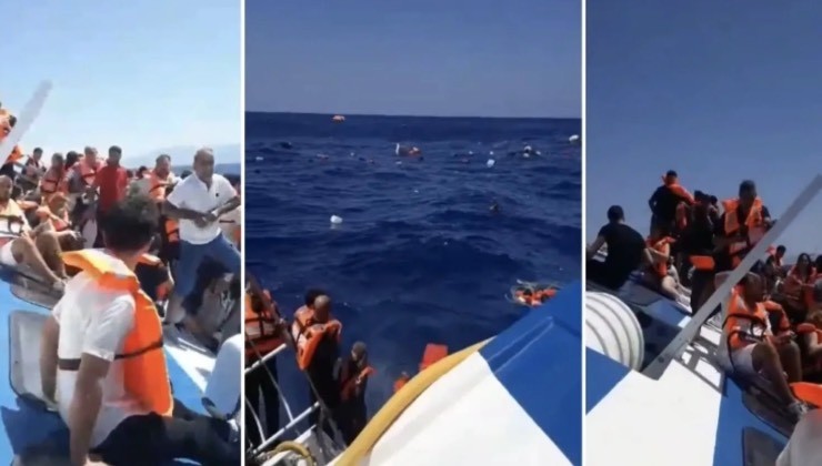 Sigorta eksperlerinden rapor: Girne'de alabora olan gemi önceki fırtınada yara almış