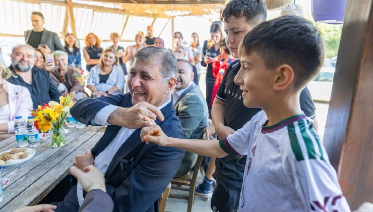Tepeboz’da balıkçıya destek, çocuklara saha sözü
