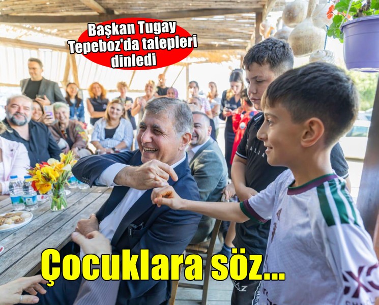Tepeboz’da balıkçıya destek, çocuklara saha sözü