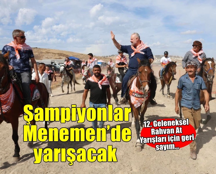 Türkiye şampiyonları Menemen’de yarışacak