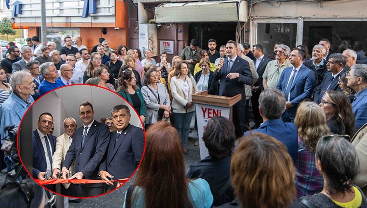 YENİ Parti Bornova İlçe Başkanlığı binası açıldı