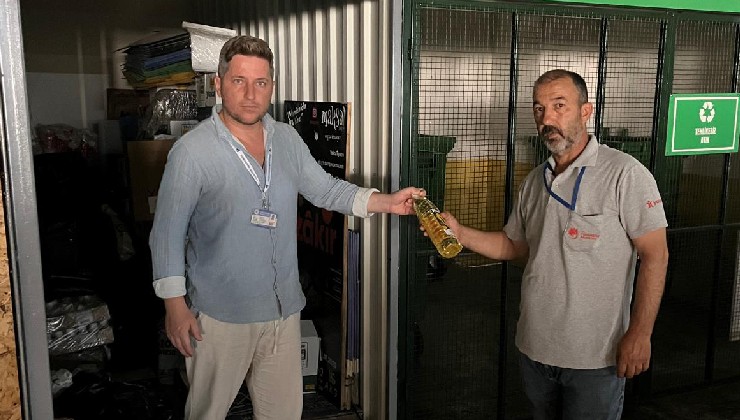 Yunusemre'de atık yağ kampanyası devam ediyor