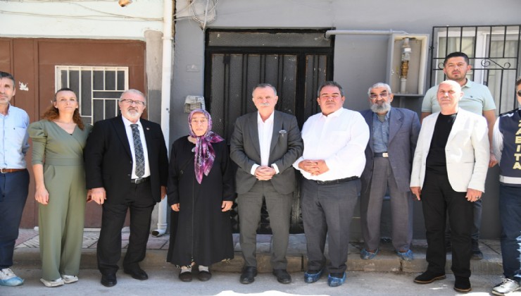 Yunusemre'den Arife teyzeye yeni yaşam alanı