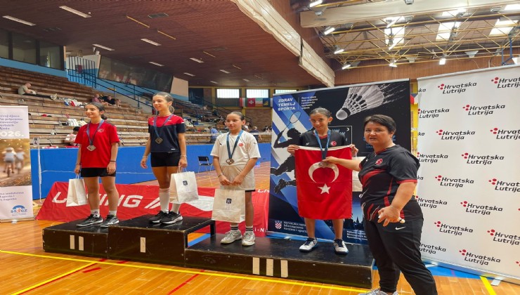 Yunusemreli Irmak'tan Zagren'de bronz madalya