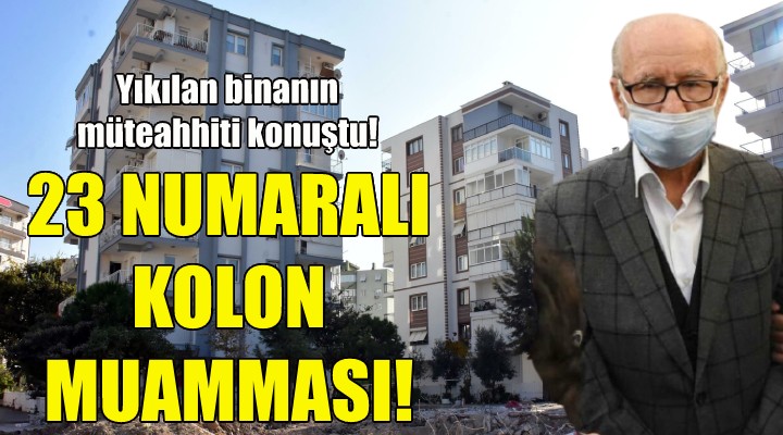 23 numaralı kolon muamması!