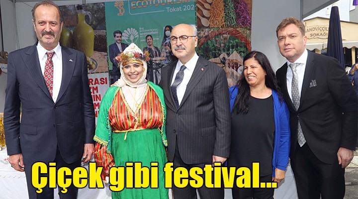 24. Uluslararası Bayındır Çiçek Festivali yağmur bereketi ile kapılarını açtı