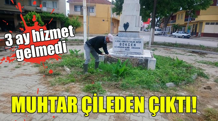 3 ay hizmet gelmedi... Muhtar çileden çıktı!