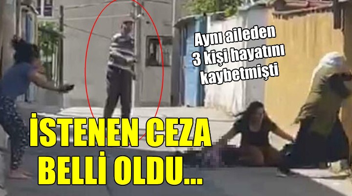 3 kişinin öldüğü komşu kavgasında istenen ceza belli oldu...