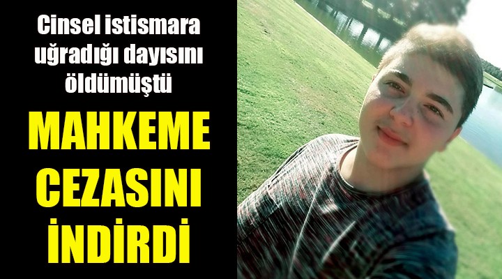 33 yıl önce cinsel istismara uğradığı dayısını öldürmüştü... Mahkeme cezasını indirdi!