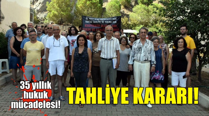 35 yıllık hukuk mücadelesi... Tahliye kararı!