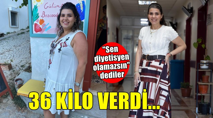 36 kilo verip herkesi şaşırttı