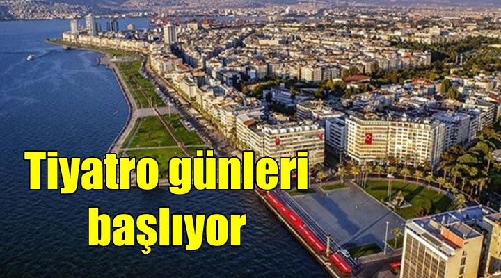 39. Uluslararası İzmir Tiyatro Günleri başlıyor