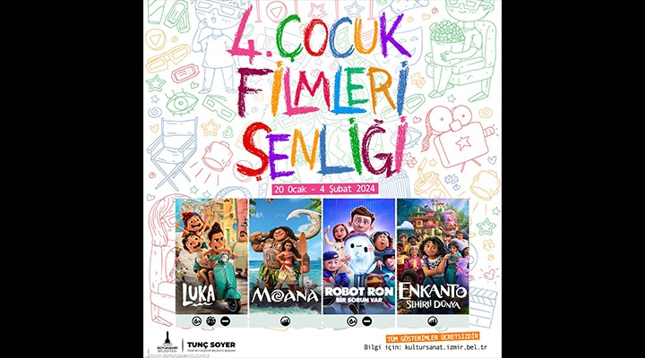 4. Çocuk Filmleri Şenliği 20 Ocak’ta başlıyor