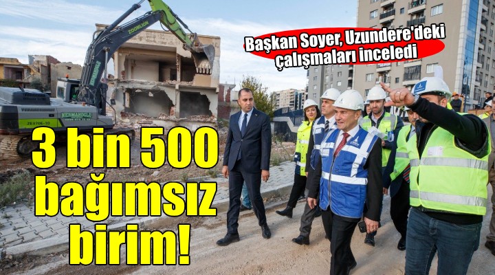  4 etapta 3 bin 500 bağımsız birim tamamlanacak 