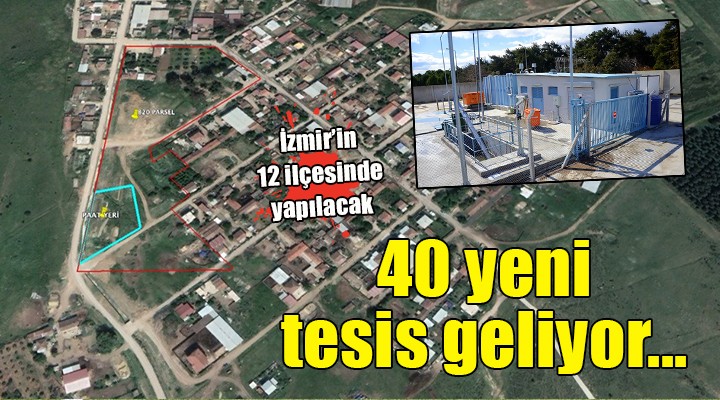 40 yeni paket atık su arıtma tesisi