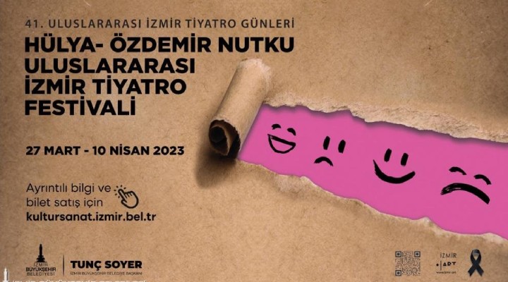 41. Hülya-Özdemir Nutku Uluslararası İzmir Tiyatro Festivali başlıyor