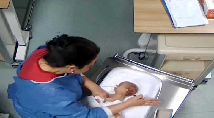 5 günlük bebeğe şiddet uygulayan hemşire için tutuklama kararı