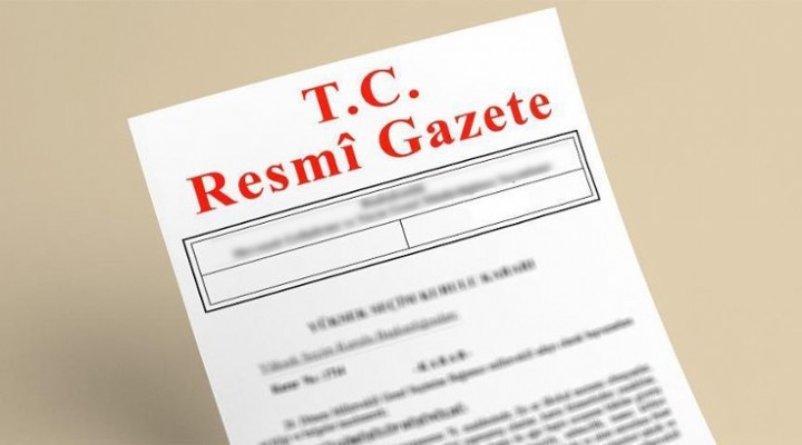 Vali atamaları Resmi Gazete de