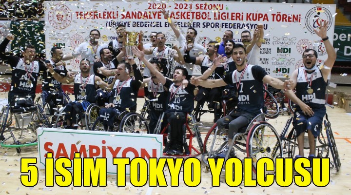 5 isim Tokyo yolcusu!