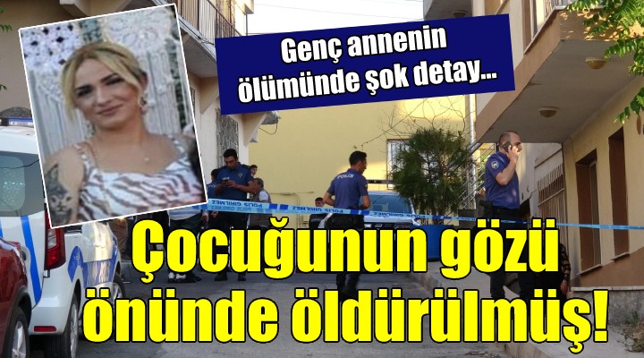 5 yaşındaki çocuğunun gözü önünde öldürmüş!