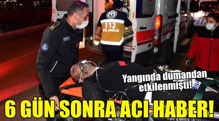 6 gün sonra acı haber geldi!