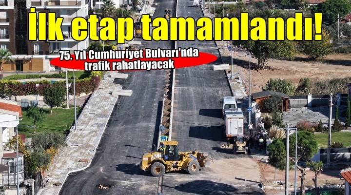 75. Yıl Cumhuriyet Bulvarı’nın ilk etabı açılıyor