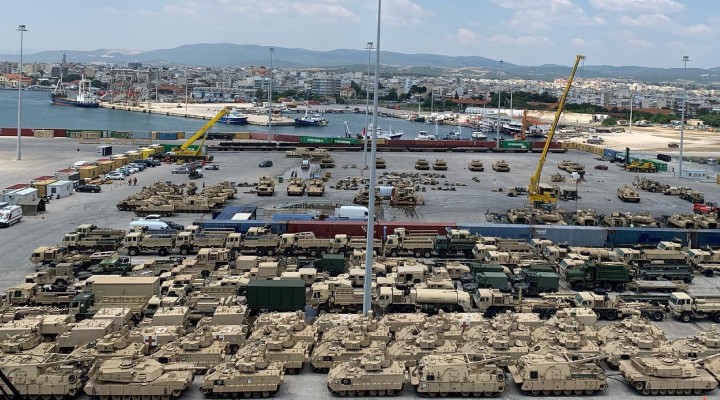 ABD, Yunanistan a tank ve zırhlı araç yığdı!