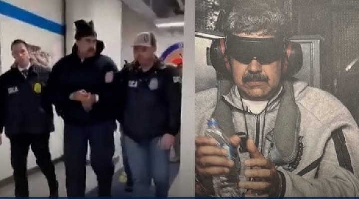 ABD tarafından kaçırılan Venezuela Devlet Başkanı Maduro bugün New York ta hakim karşısına çıkıyor