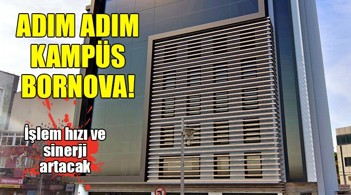 ADIM ADIM KAMPÜS BORNOVA!