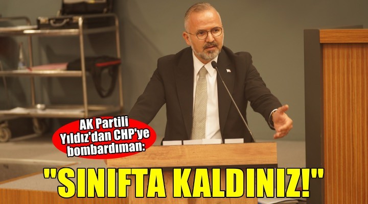 AK Parti Grup Başkan Vekili Yıldız dan CHP ye bombardıman!