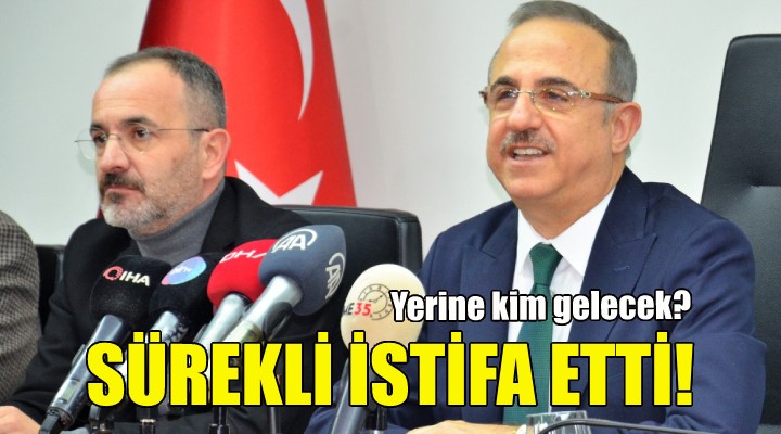 AK Parti İzmir de Sürekli istifa etti!