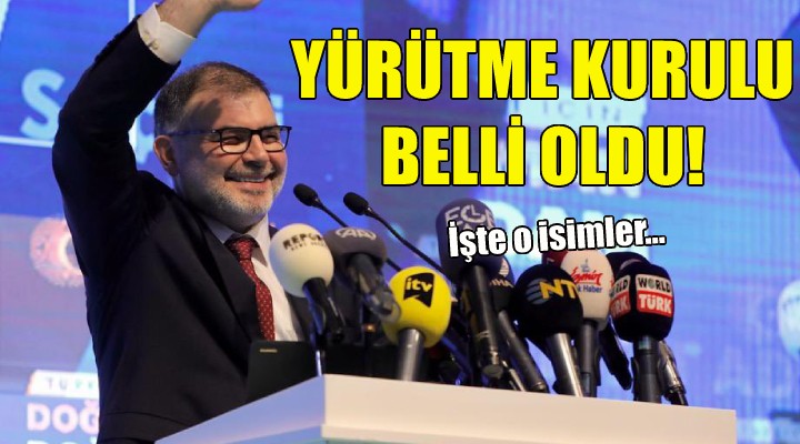 AK Parti İzmir de Yürütme Kurulu ndaki isimler belli oldu!