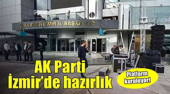 AK Parti İzmir de hazırlık...