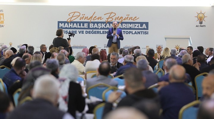 AK Parti İzmir den mahalle başkanları buluşması