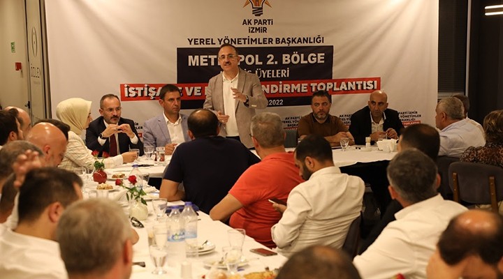 AK Parti İzmir den meclis üyeleri toplantısı...
