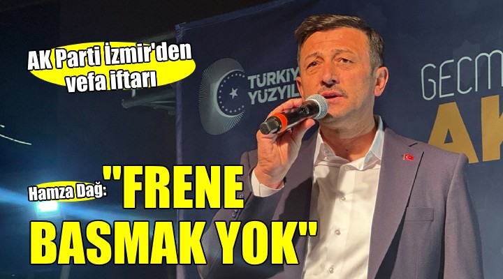AK Parti İzmir den vefa iftarı...