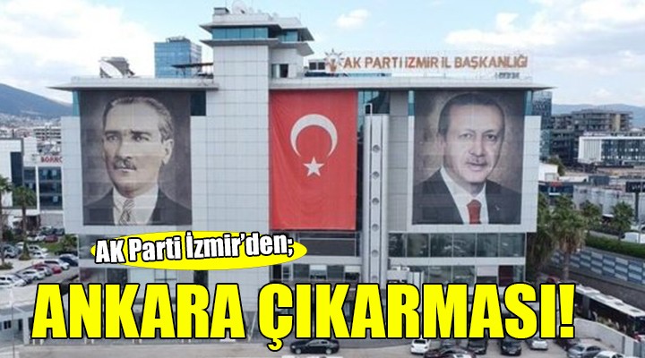 AK Parti İzmir tam kadro Ankara da...