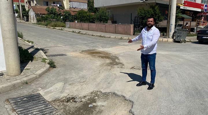 AK Parti Selçuk’tan bozuk yol tepkisi