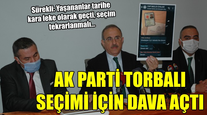 AK Parti Torbalı seçiminin iptali için dava açtı!