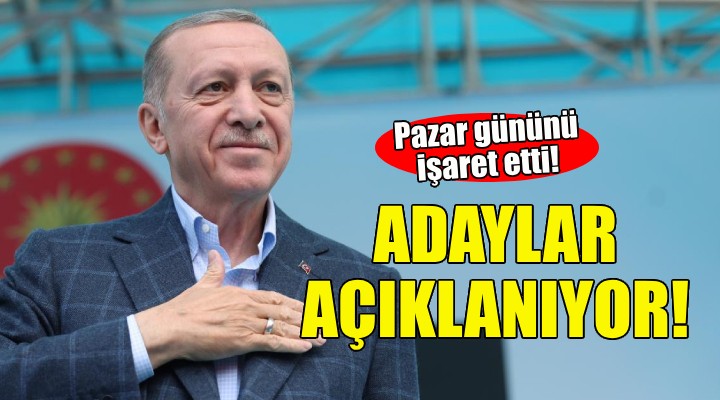AK Parti de düğüm çözülüyor... Erdoğan Pazar gününü işaret etti!