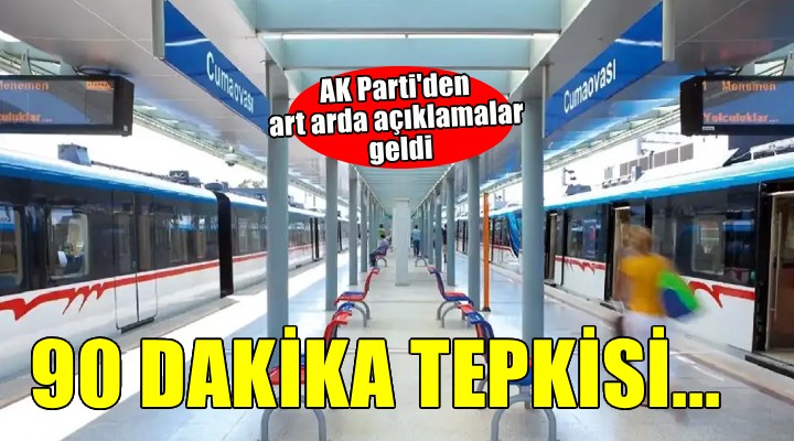 AK Parti den Büyükşehir e  90 Dakika  tepkisi