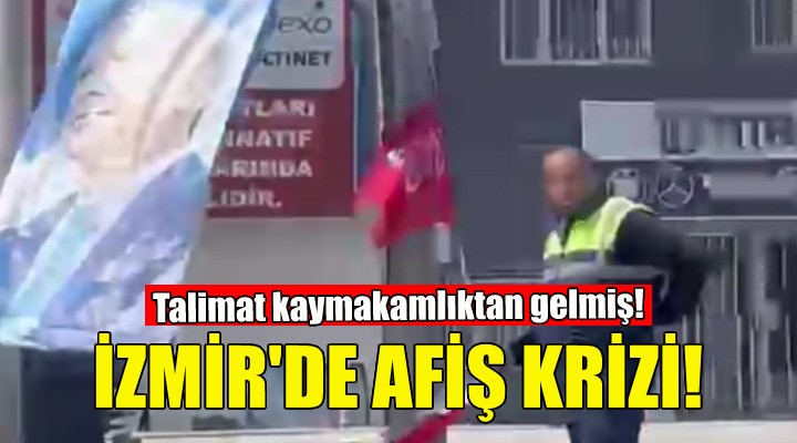AK Parti den  Erdoğan ın afişleri söküldü  iddiası!