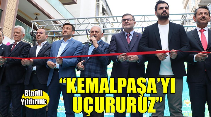 AK Parti den Kemalpaşa da coşkulu açılış...