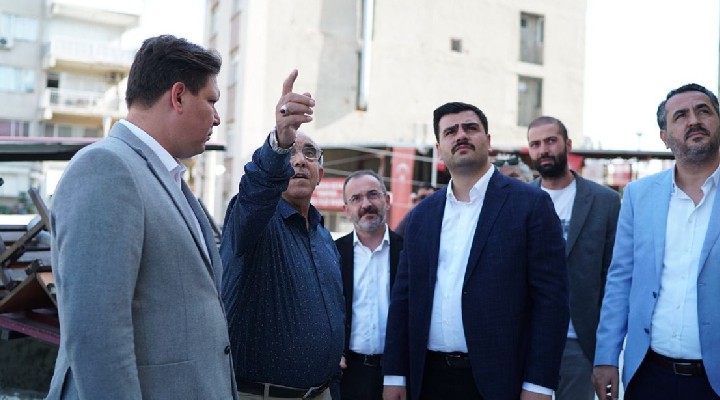 AK Parti li İnan, onarım ve tadilatı yapılan Sancak Camisi ni ziyaret etti