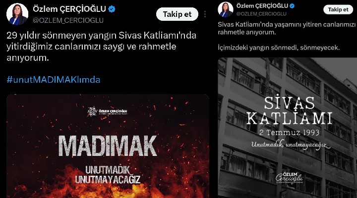 AK Parti ye geçtikten sonra Madımak ı unuttu!