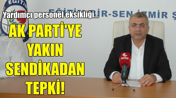 AK Parti ye yakın sendikadan tepki!