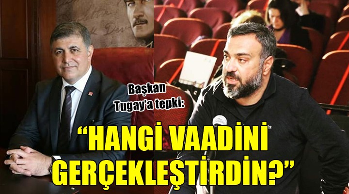 AK Partili Baran dan Başkan Tugay a: Hangi vaadinizi gerçekleştirdiniz?