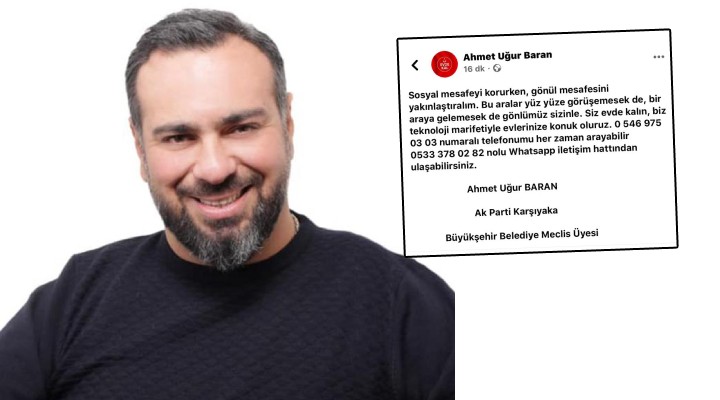 AK Partili Baran dan ihtiyaç sahiplerine çağrı