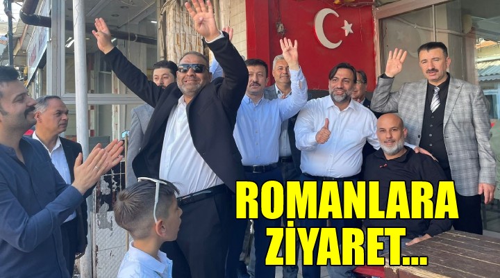 AK Partili Dağ, Bekle ve Başdaş, İzmir deki Roman mahallelerini ziyaret etti
